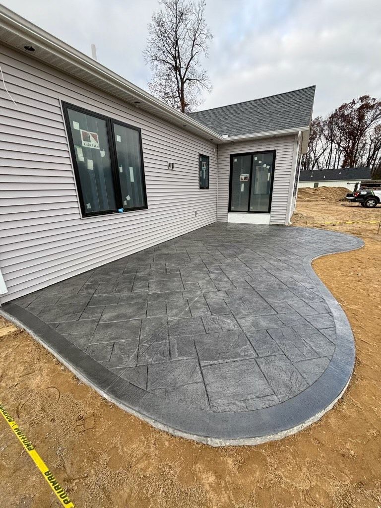 Decorative Concrete for Curb Concepts Plus in Mishawaka, IN