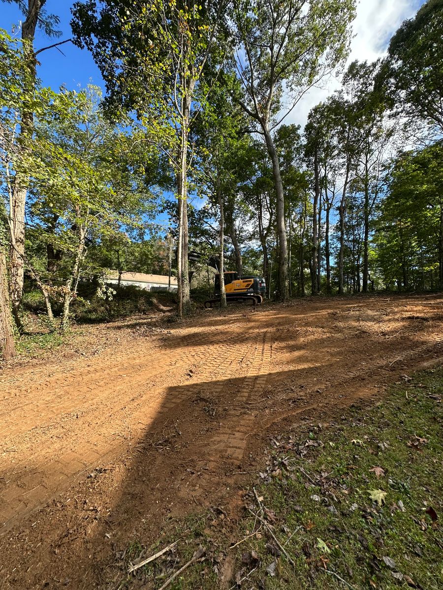 Grading for Stines and Company  in Rutherfordton, NC