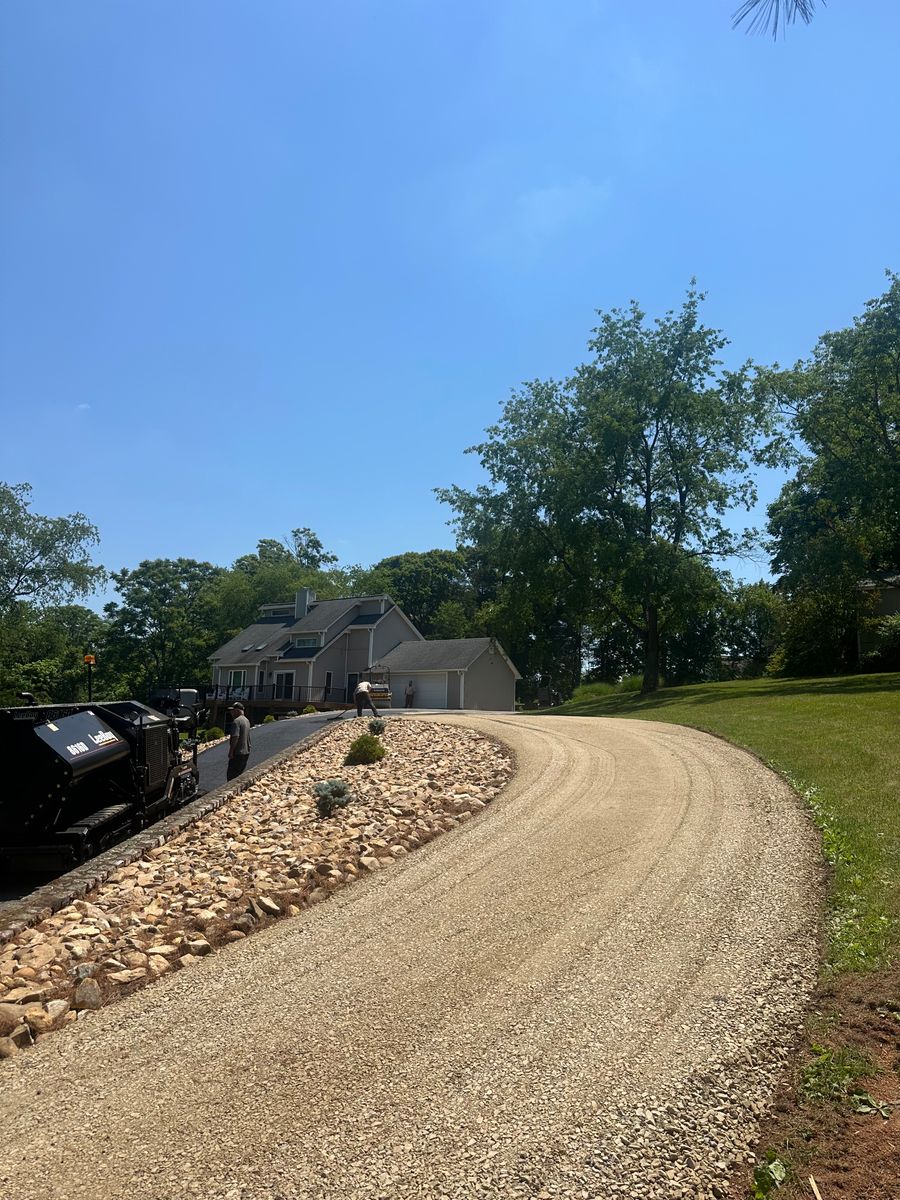 Grading for James R Carter Paving in Roanoke, VA