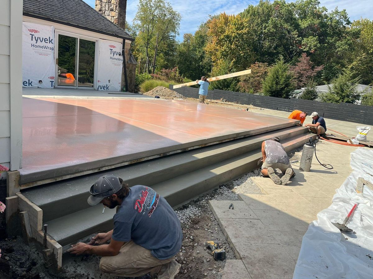 Patio Design & Installation for Detwiler Landscaping & Concrete in Butler County, PA