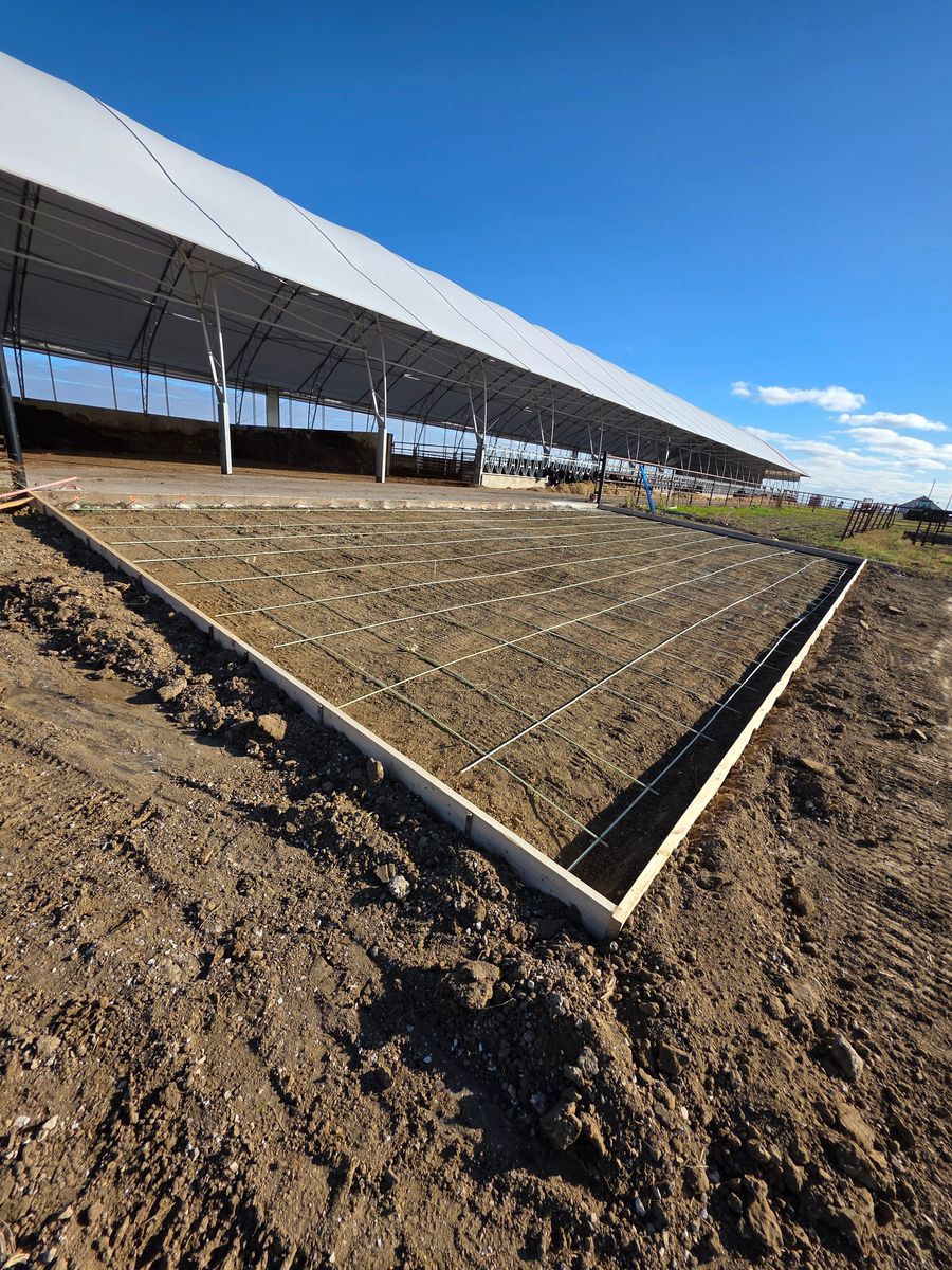 Concrete Slab Construction for New Age Concrete in Perry, IA