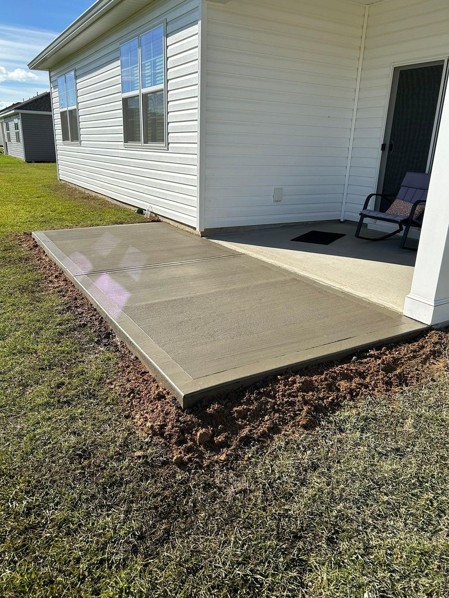 Concrete Slab Construction for Big League Concrete and Grading in Batesburg-Leesville, SC