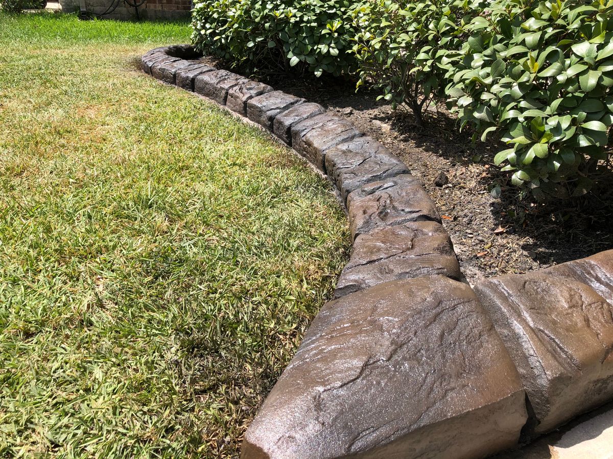Landscaping for Texas Curb N Borders in Houston, TX