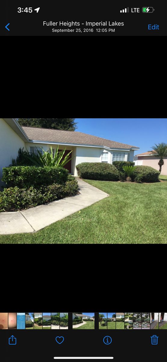 Shrub Trimming for MyerScapes Environmental LLC in Mulberry, FL