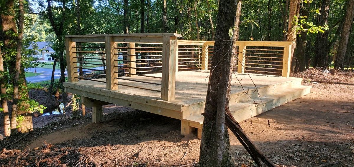 Deck & Patio Installation for Coosa Valley Fence and Deck in Sylacauga, AL