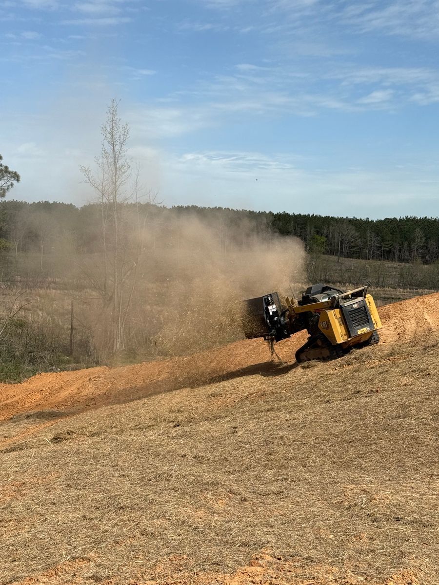Forestry Mulching for Double J Excavation in Nashville, AR