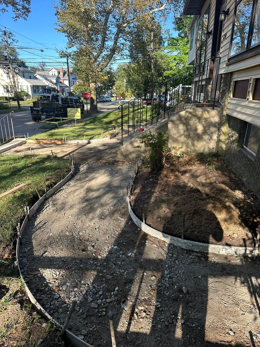 Patio Design & Installation for GV Concrete LLC in Cherry Hill Township, NJ