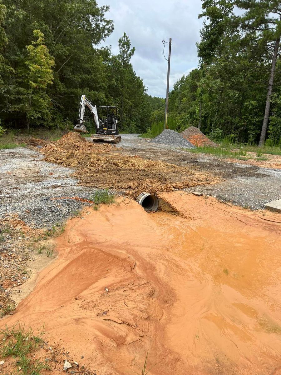 Drainage and Culverts for Elite Landscaping LLC in Anderson, SC