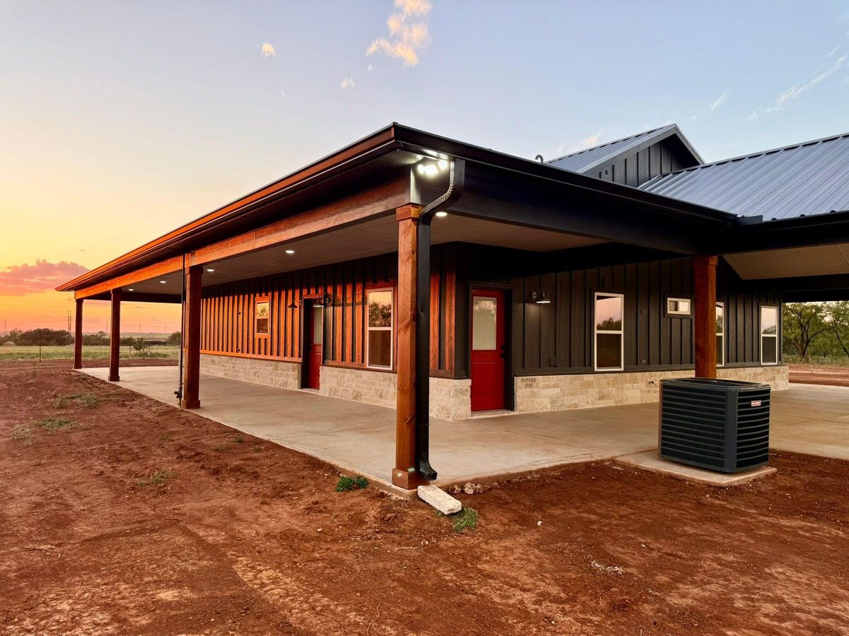 Concrete work for Reaves Custom Homes LLC in Jacksboro , TX