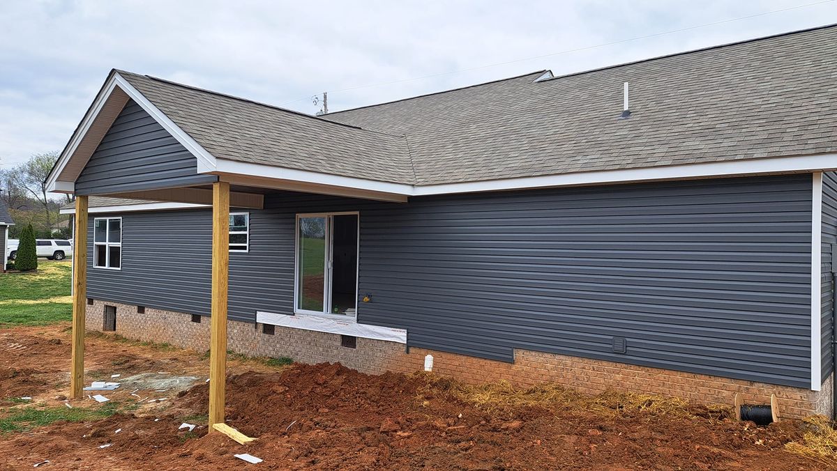 New Construction for J&G Exterior Solutions  in Cookeville, TN