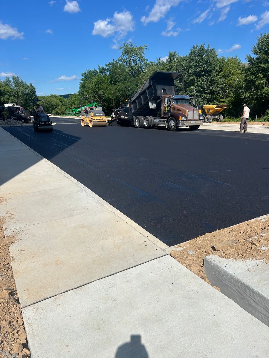 Asphalt Driveways for James R Carter Paving in Roanoke, VA