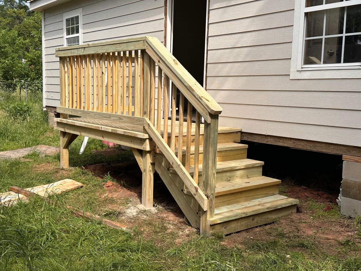 Deck Installation for Timberline Deck & Patio in Covington, TX