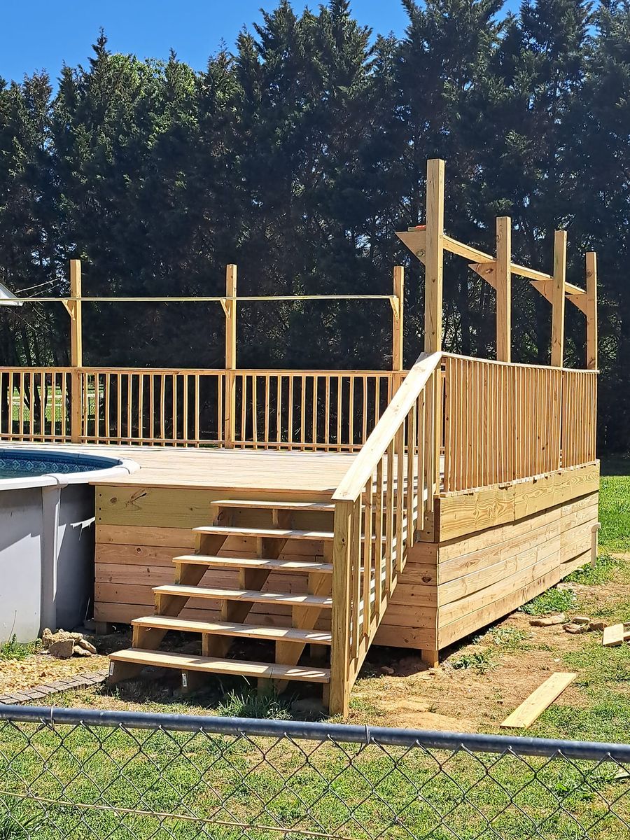 Deck & Patio Installation for American Labor Co. LLC  in Tullahoma, TN