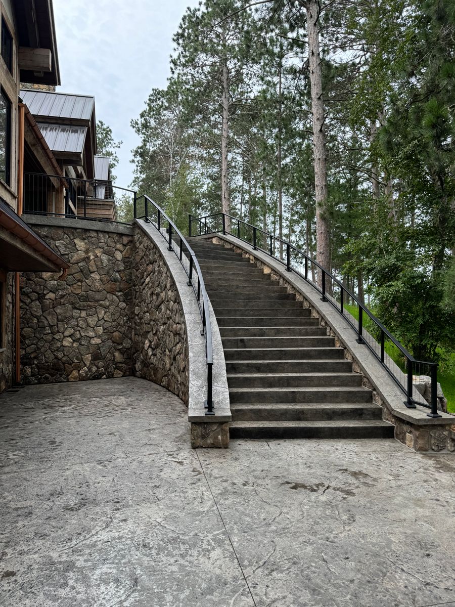 Exterior Railings for Fusion Welding in Pierz, MN