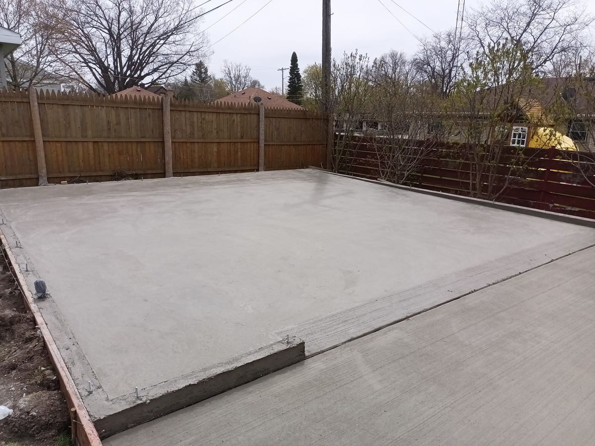 Concrete Slab Construction for O&M Concrete in Racine, WI