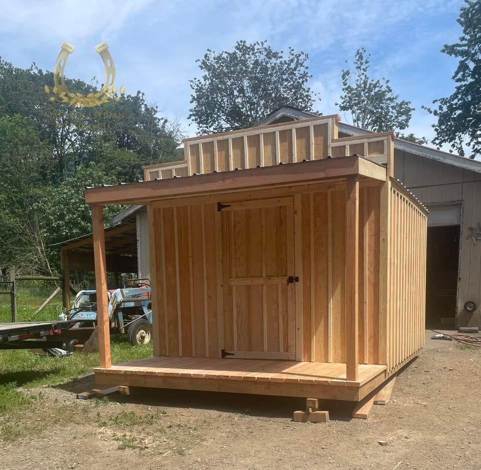 Hay Storage and Feeders for Oats Equestrian Fencing LLC in Arlington, WA