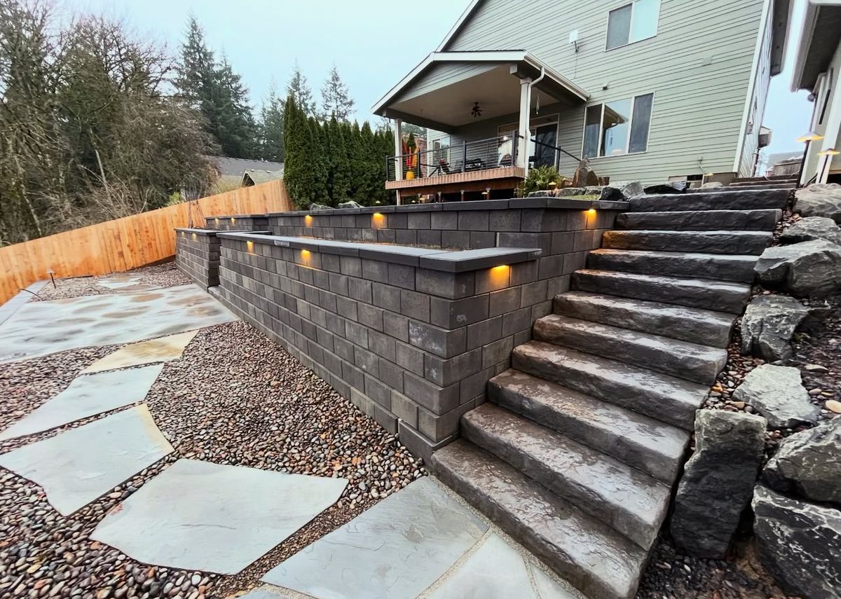 Foundation of concrete walls for Creative Remodeling & Plus in Lilburn, GA