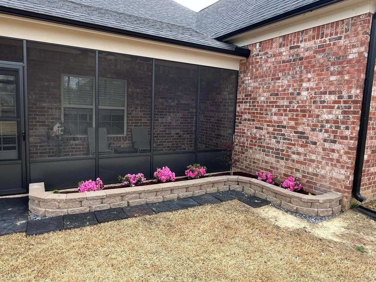 Retaining Wall Construction for Spectacular LawnScapes in Olive Branch, MS