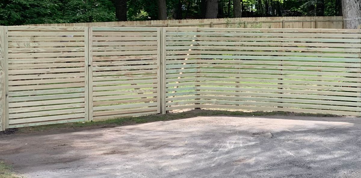 Fence Installation for Wood Home Creations in Carbondale, PA