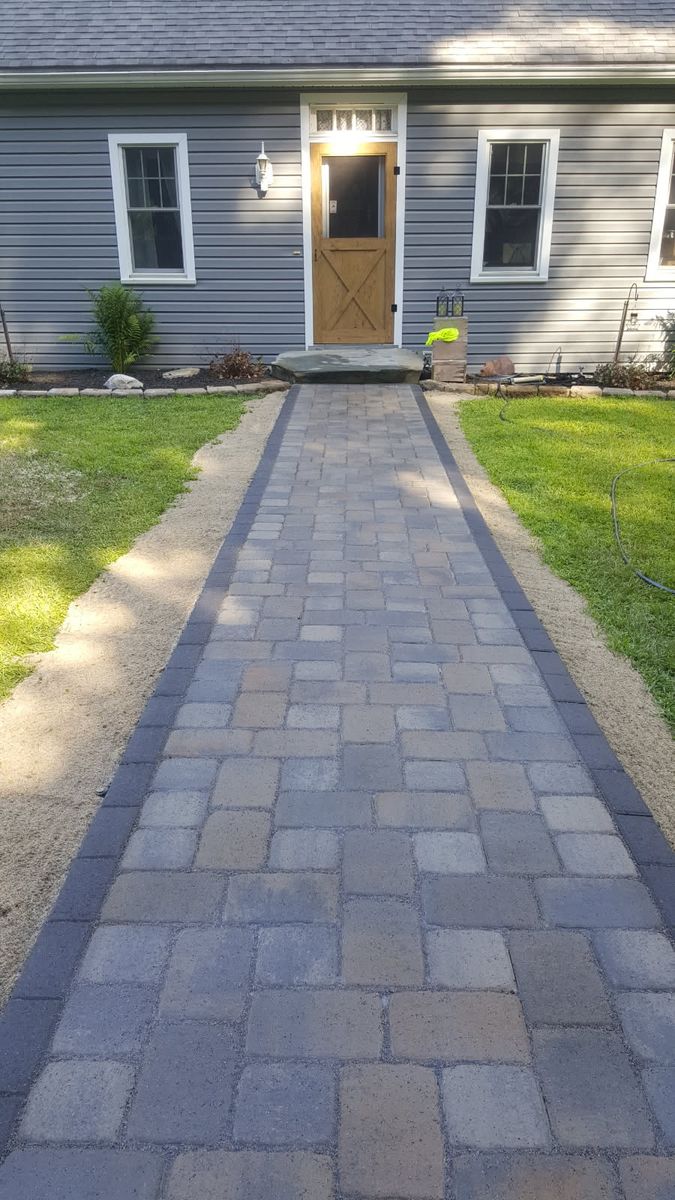 Custom Stonework for Evolution Earthscapes, LLC in Ludlow, MA