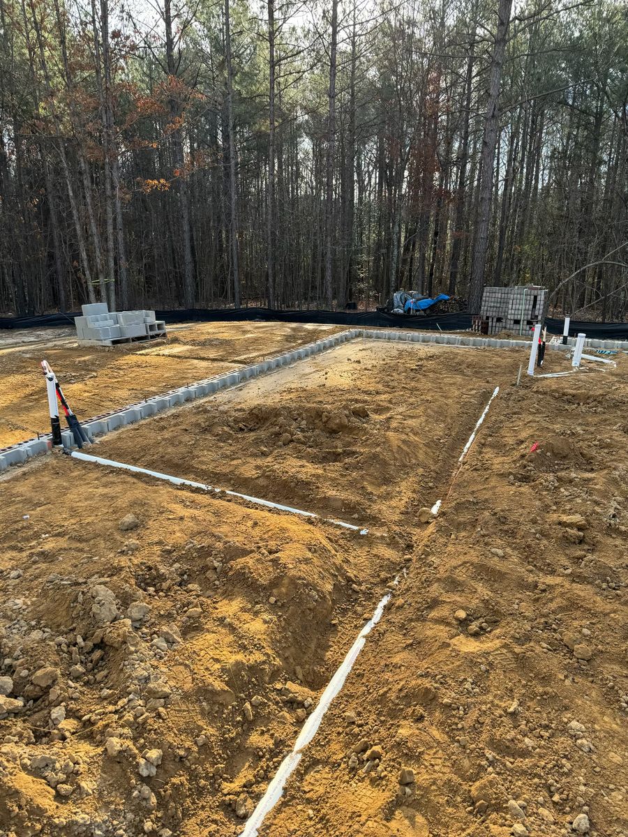 New Residential Construction Plumbing for Hunts Plumbing INC in Maxton, NC