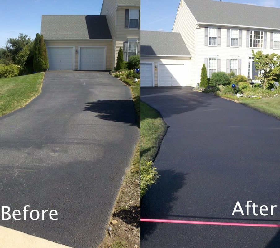 Driveway Sealcoating for Columbus Ohio Landscaping in Gahanna, OH