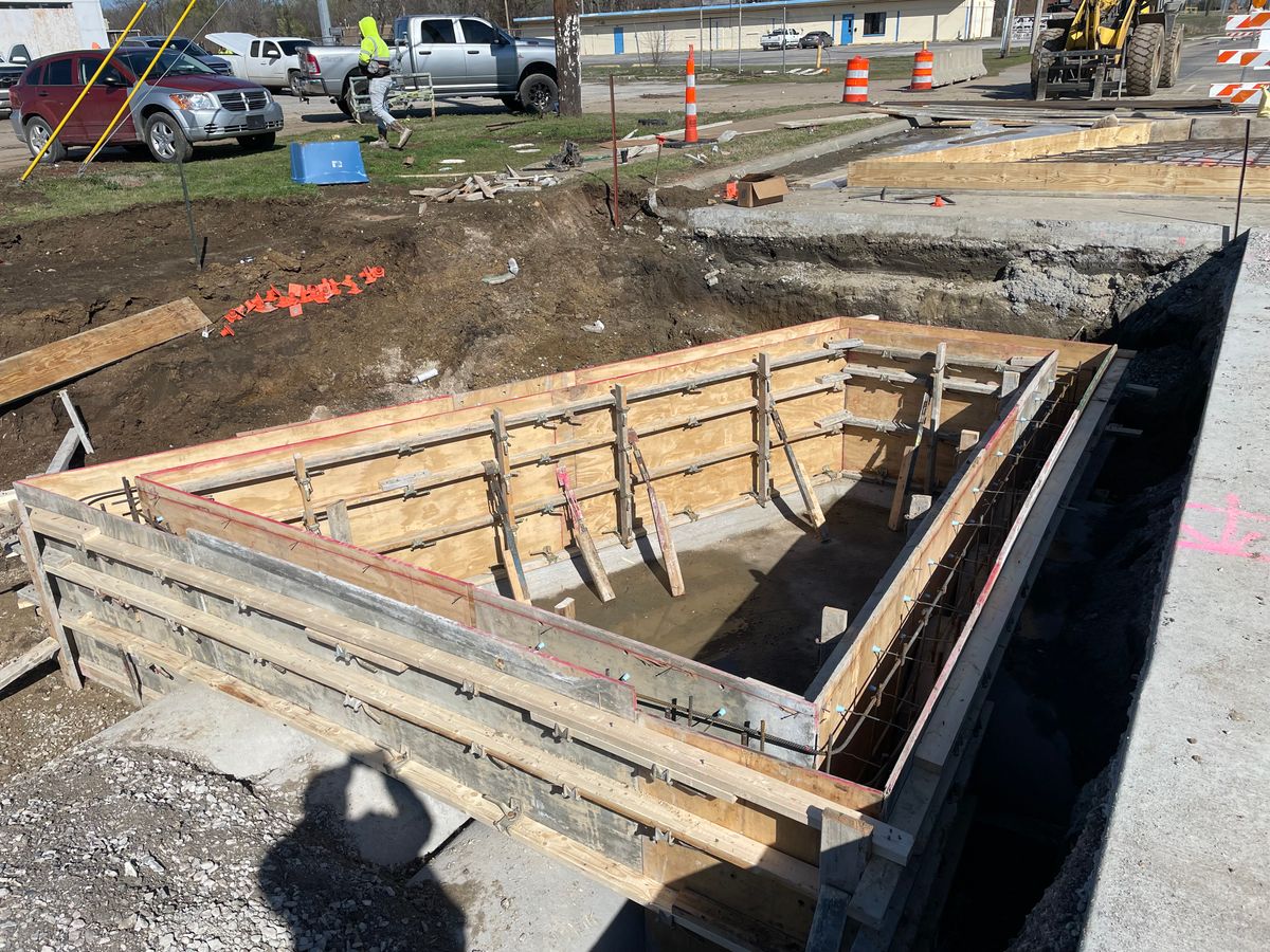 Cast-in-Place Structures for Project X Construction LLC in Tulsa, OK