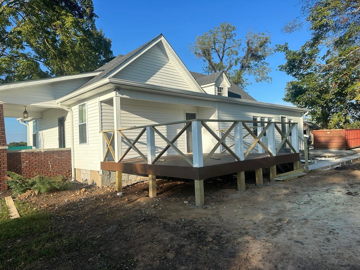 Deck & Patio Installation for HBN Contracting in Hopkinsville, KY
