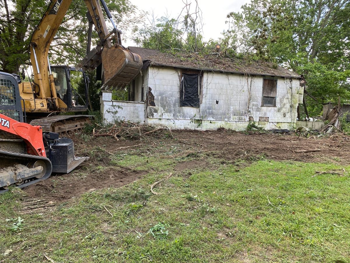 Demolition for McBryar Excavation in Trenton, GA