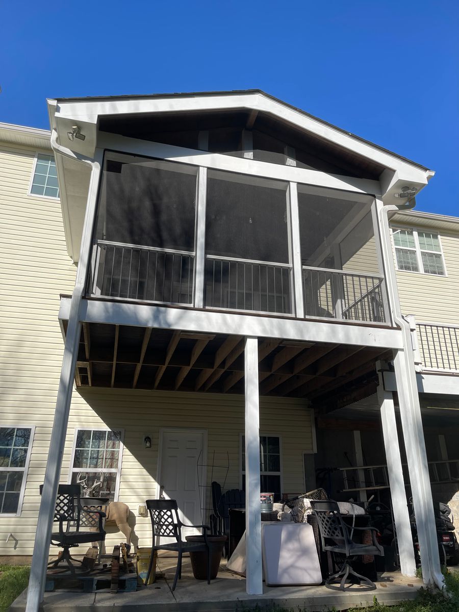Deck and Patio Construction for DDH Custom Home Improvement in Atlanta, Georgia