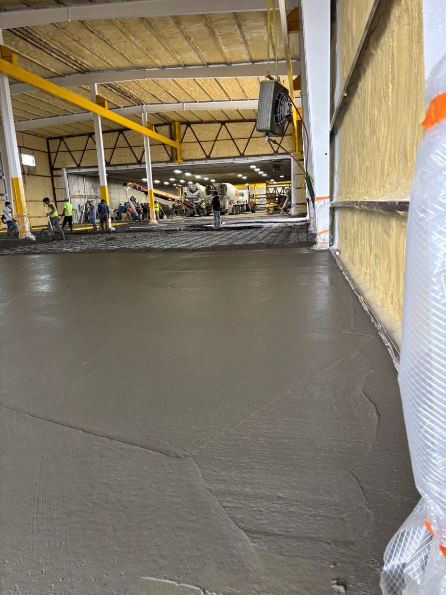 Concrete Slab Construction for Karasch Concrete & Masonry in Sartell, MN