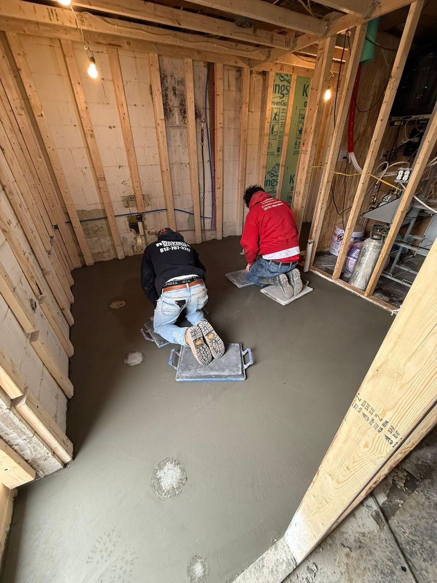 Basement, Block-Wall, Poured-Wall, & Other Foundations for Whitfield Concrete Construction in Solsberry, IN