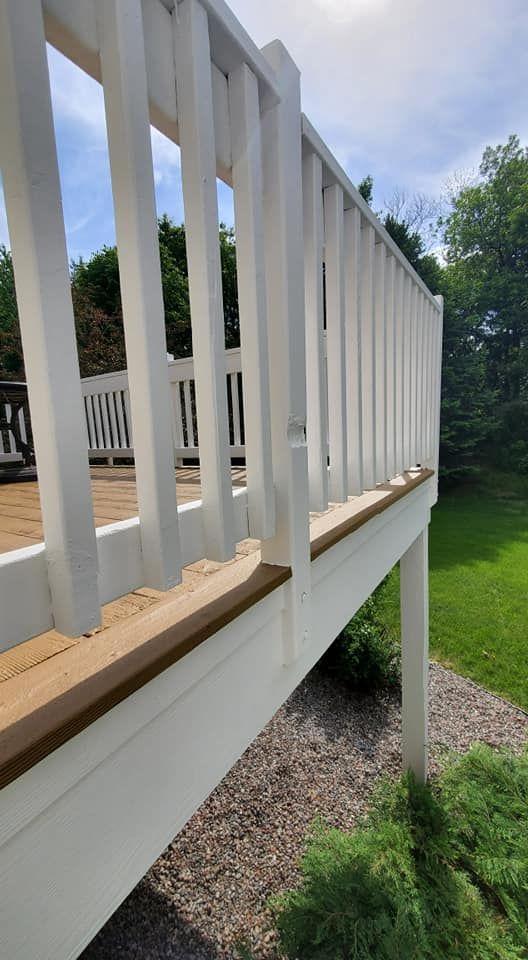 Deck Refinishing for Duraplus Topcoat Painting in New Brighton, MN