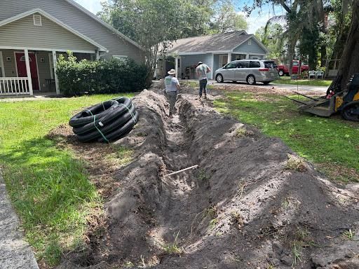 Site Preparation for Parker Land Services in Lakeland, FL