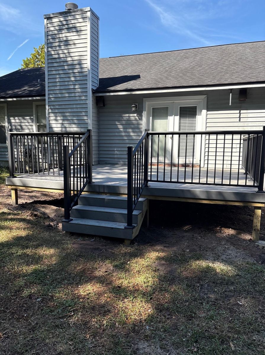 Deck Fabrication Services for K & A Landscaping, Inc. in Jacksonville, FL