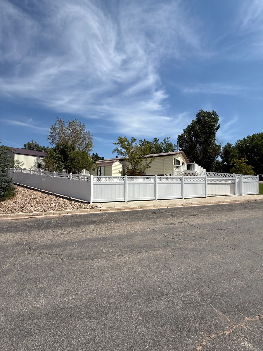 Fence Installation for DS Industries in Gillette, WY