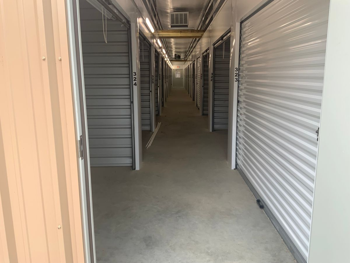 Storage facilities for Broadway & McMullen Construction in Hattiesburg, MS