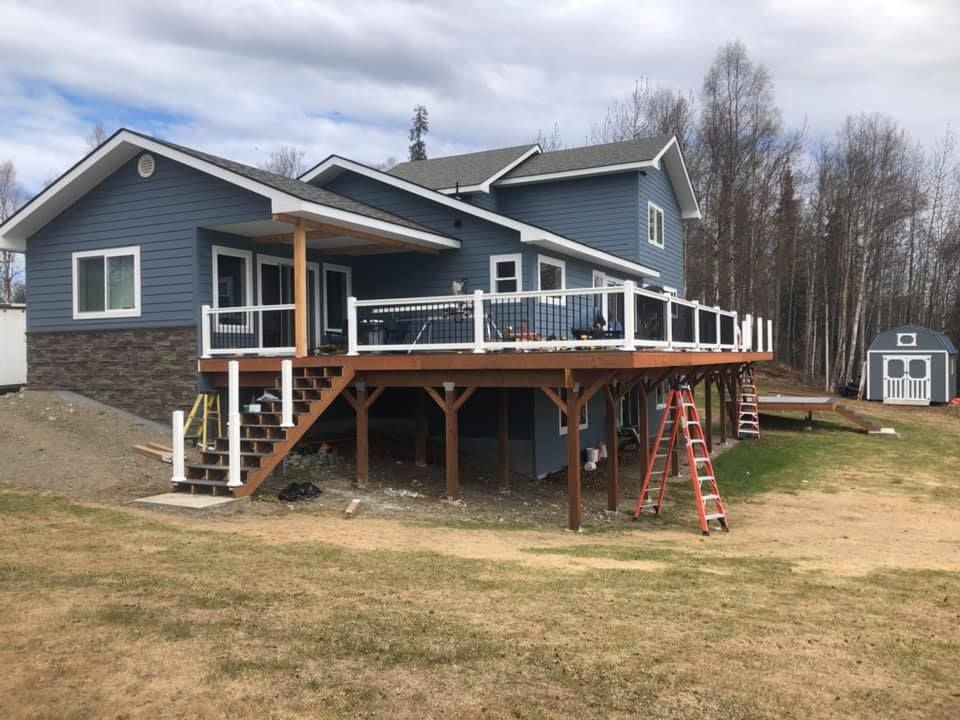 Deck & Patio Installation for Clore Construction in Kenai, AK