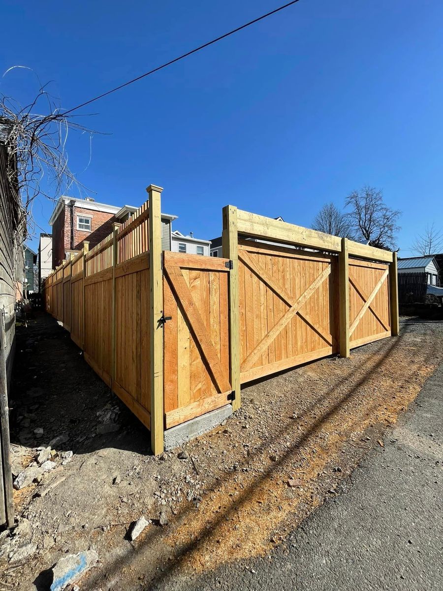 Gate Installation for Oakwood Fencing  in Hudson, NY 