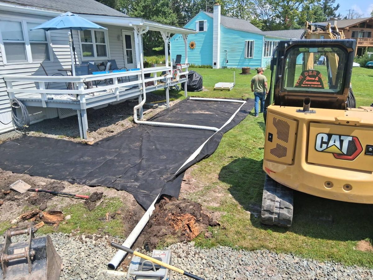 Underground Utilities for Vandermeer Stone and Excavation in Wayne County, PA