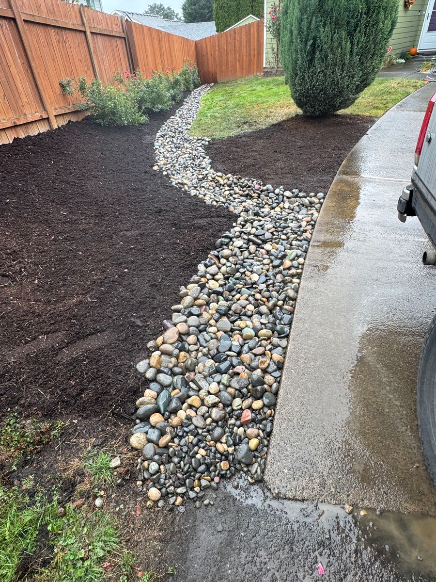 Mulch Installation for Churape And Son's Landscaping in Vancouver, WA