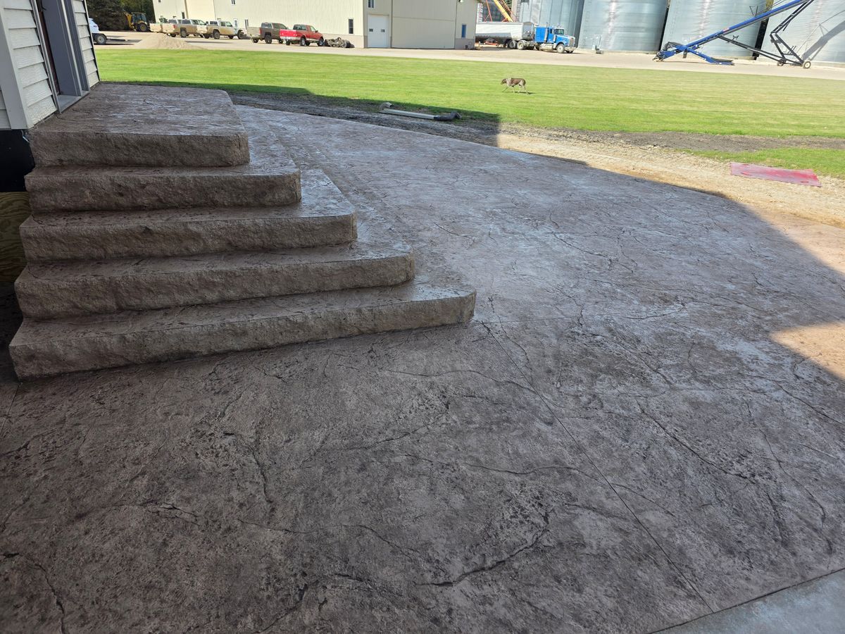Decorative & Stamped Concrete for Majestic Concrete and Landscape in Cross Lake, MN