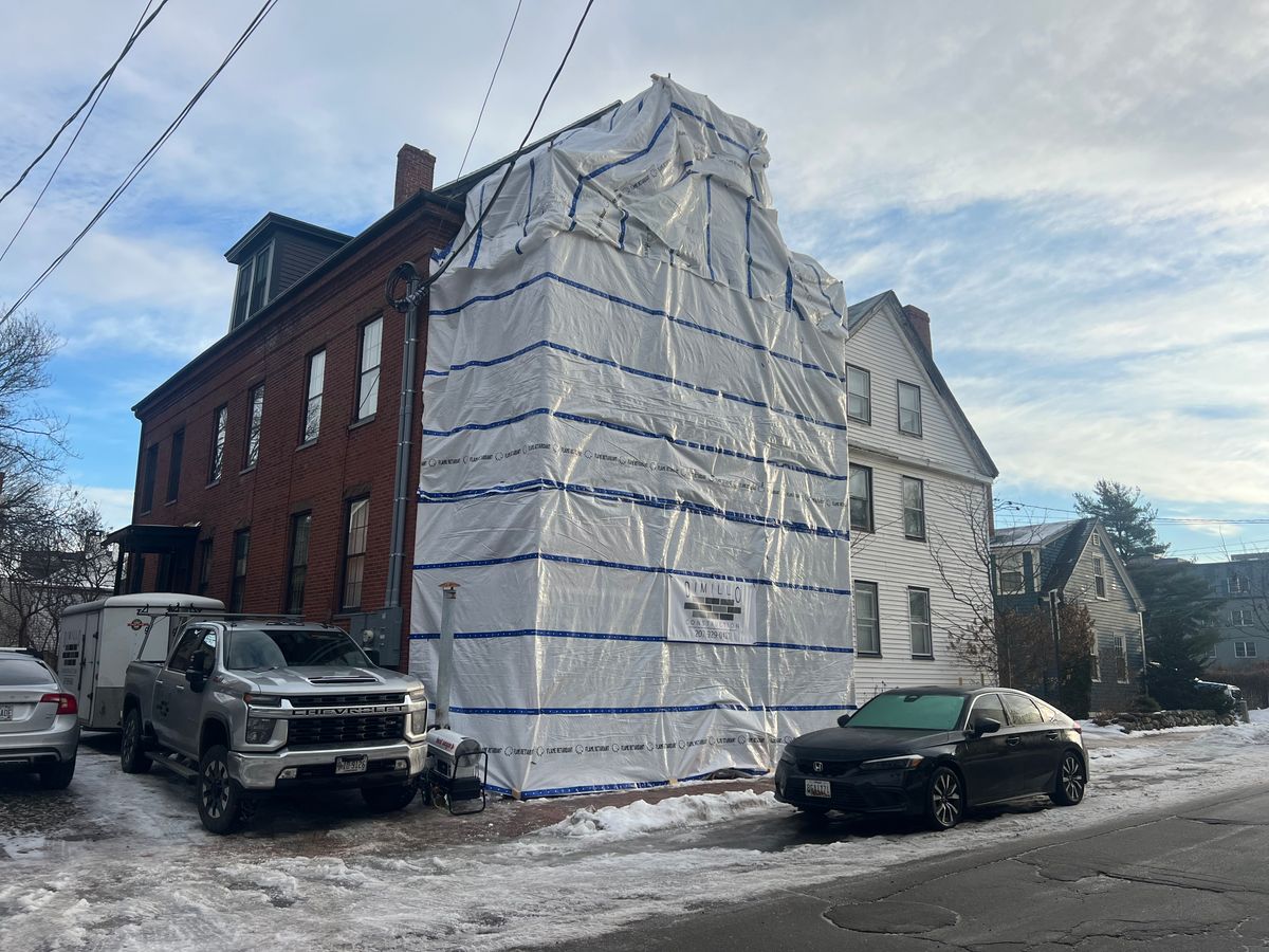 Masonry for DiMillo Construction in North Yarmouth, ME