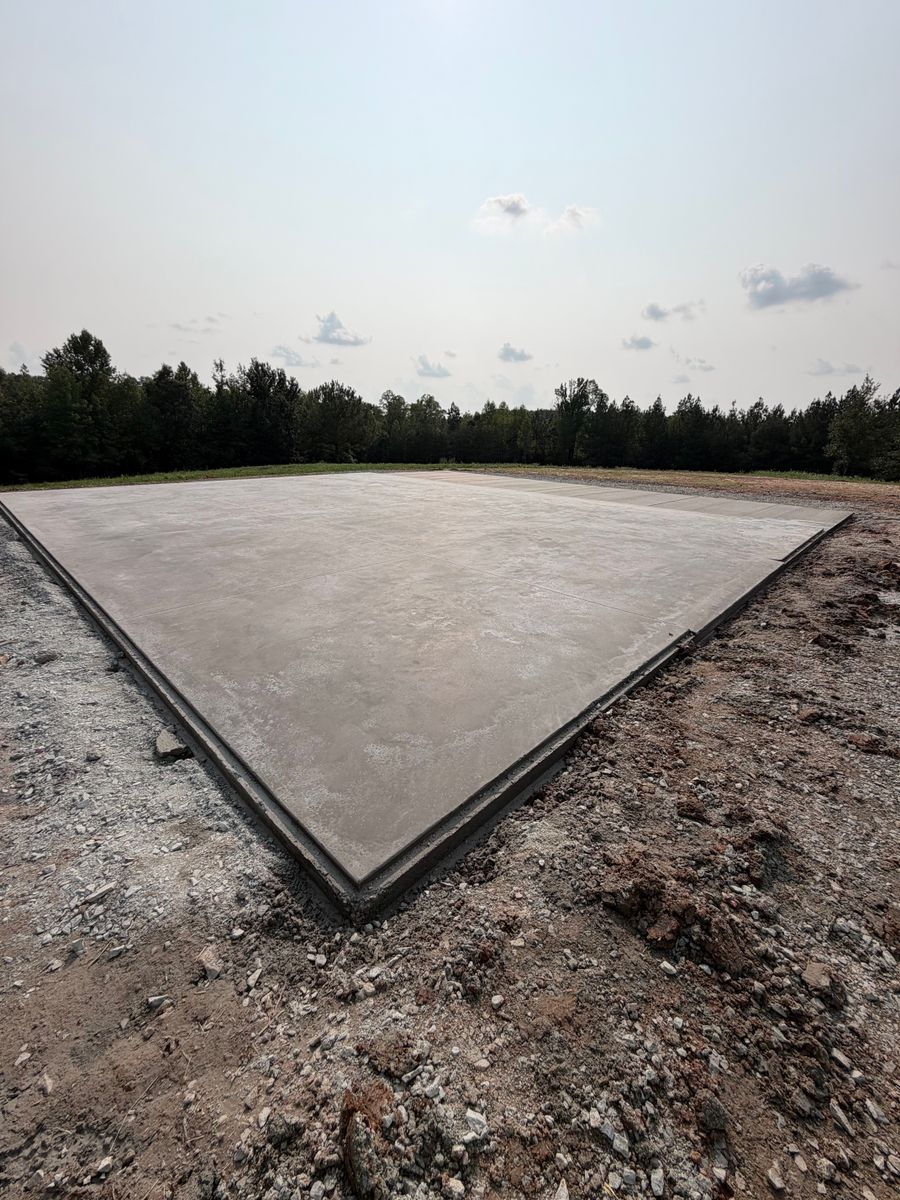 Concrete Slab Construction for DMGZ Concrete in Winston-Salem, NC