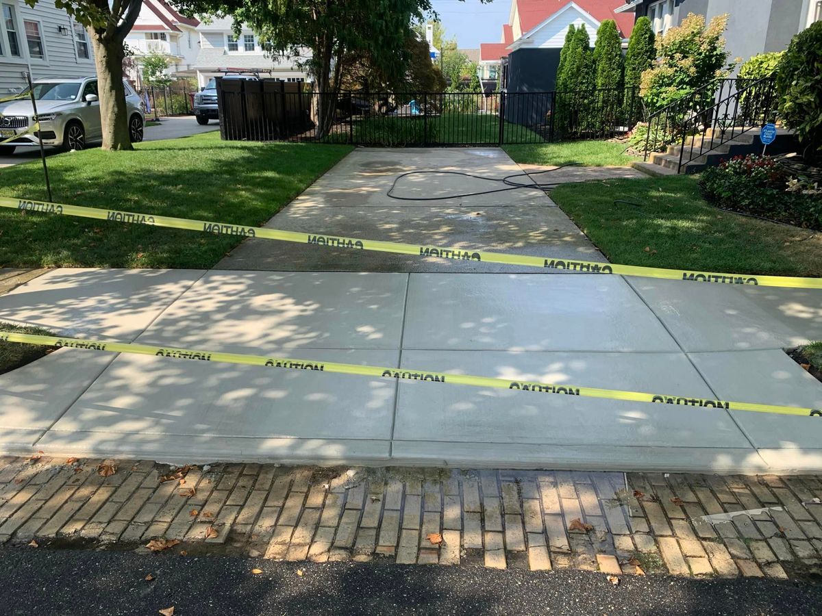 Sidewalk Installation for Manera Concrete in Ventnor City, NJ