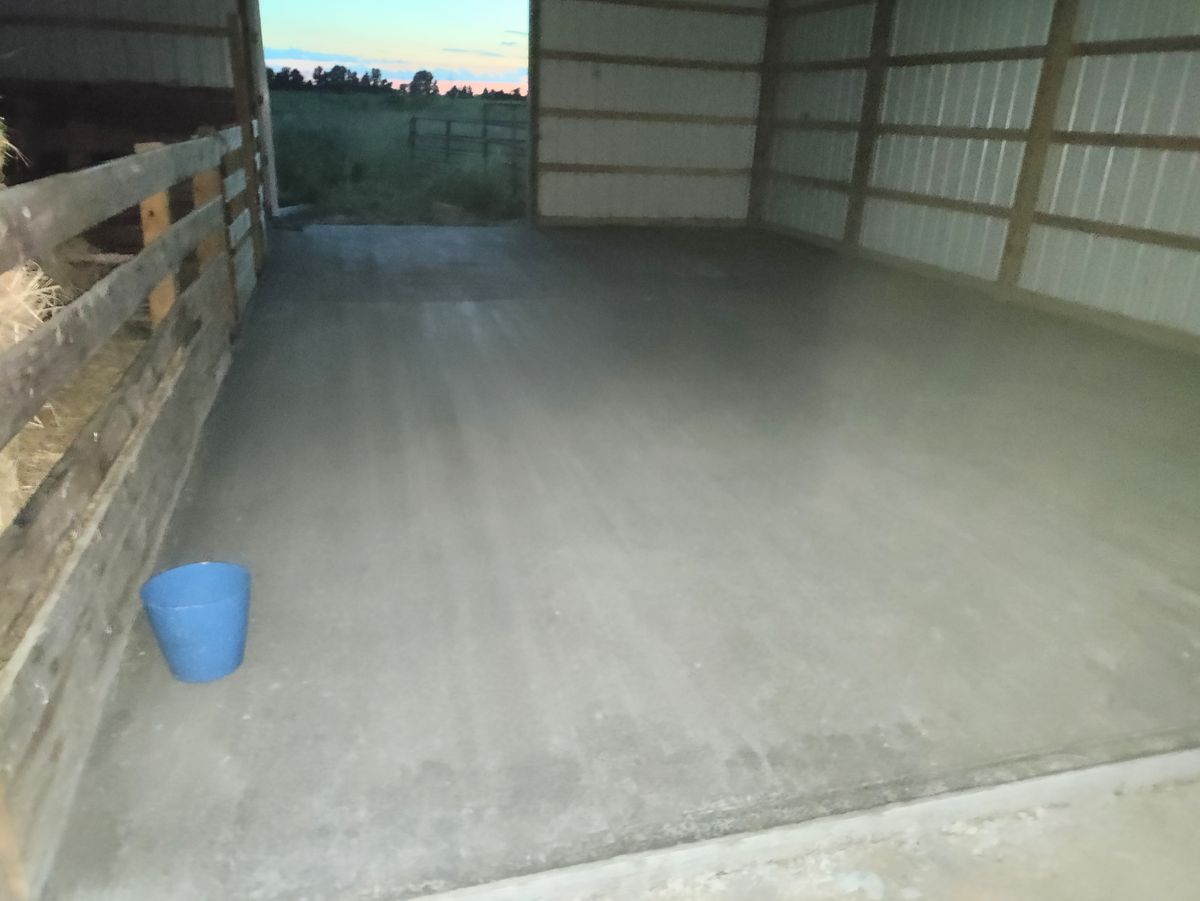 Slab Installation for Concrete Creations to Foundiations. in Yorktown, IN
