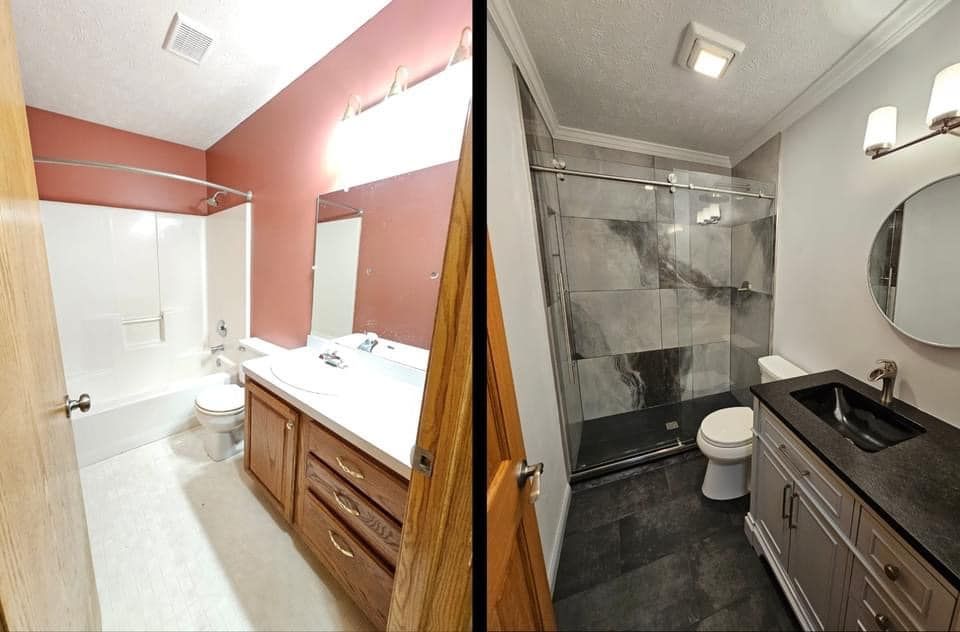 Bathroom Renovation for Erie Builders & Construction in Sandusky, OH