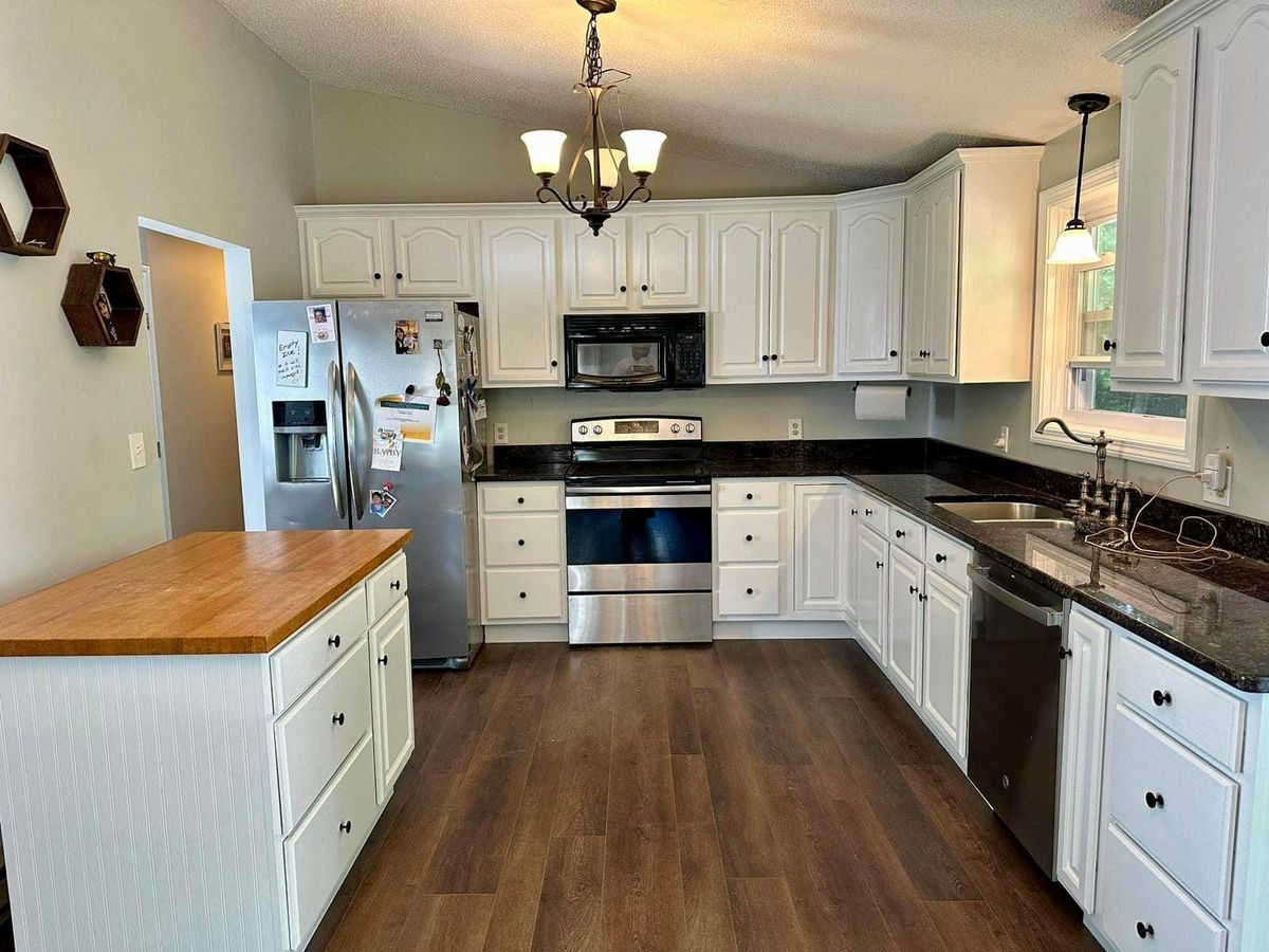 Kitchen Cabinets Refinishing for Elite Pro Painting & Cleaning Inc. in Worcester County, MA