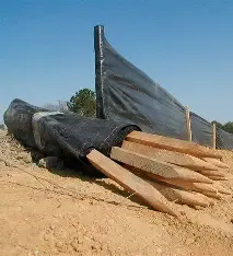 Construction Silt Fencing and Erosion Protection for K & C Earthwork LLC in Lakeland Highlands, FL