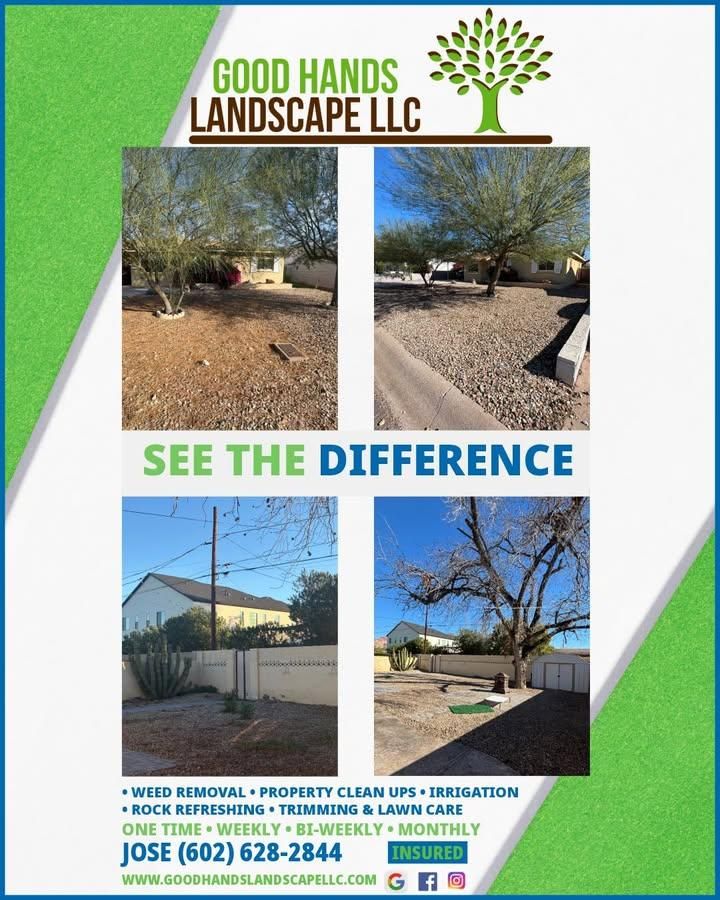 Hardscaping for Good Hands Landscape in Maricopa, AZ